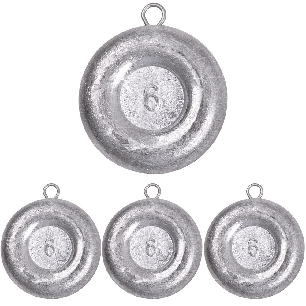 Disc Sinkers Fishing Weights Coin Sinkers Saltwater Surf Fishing Weights Bottom Fishing Drifting Trolling Catfishing Fishing Sinkers Weights Saltwater Tackle 1oz 2oz 3oz 4oz 5oz 6oz 8oz