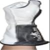 EPT Bull Ropes Bull Riding Glove Adult Right Hand White Leather Brand Sz: 8.0 view 3