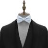 Adam Young Boy's Light Blue Bow Tie Pre-Tied Style Formal Satin Classic Bowtie for Tuxedo Faux Silk (Medium, Pastel Blue) view 4
