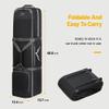 GoHimal Golf Travel Bag with Wheels, 1200D Heavy Duty Oxford Fabric Golf Travel Case for Airlines view 2