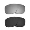 Littlebird4 Premium 1.5mm Polarized Replacement Lenses for Oakley Sliver OO9262 Sunglasses - MultiOptions (Black+Titanium) view 1