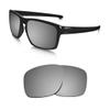 Littlebird4 Premium 1.5mm Polarized Replacement Lenses for Oakley Sliver OO9262 Sunglasses - MultiOptions (Black+Titanium) view 3