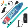 Stand Up Paddle Board- 10'/10.5'/11'30"6" SPORFIT Inflatable Paddleboard with Premium SUP Accessories & Backpack, Non-Slip Deck, Waterproof Bag, Leash, Paddle and Hand Pump for Youth & Adult view 1