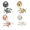MUUNN 200pcs/lot Fly Tying Tungsten Beads,Tungsten Nymph Head Ball for Fly Tying Material 2.3mm 4 Colors view 1