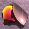 Littlebird4 Premium 1.5mm Polarized Replacement Lenses for Oakley Flak Jacket XLJ OO9009 Sunglasses - Fire Red view 4