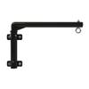 Heavy Punching Bag Wall Hanger, Rotatable Bracket - Load 400kg - Save Space, Wall Mount Boxing Sandbag Fixed Frame with Holder Rings (Color : Black, Size : 60x30cm) view 1