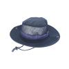 Breathable Wide Brim Bucket Hats Mens Summer Wide Brim Mesh Safari Boonie Hat Foldable Outdoor Cap Hiking Fishing Hat Navy view 1