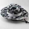 Outdoor Camouflage Bucket Hat Men's Women's Sun Protection Floppy Visor Bucket Hat Safari Fishing Hat Boonie Cap view 2