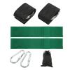Tree Swing Straps with 2 Heavy Duty Safety Lock carab1ner Hooks , 20FT Extra longer Tree Swing Straps Holds 5000 lbs (Set of 2) , great for Hammock Hanging Kit Straps , 20FT Extra longer Tree Swing St view 1