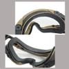 FMA Outdoor Goods OK Goggles Adjustable Goggles Helmet Style (Sand) view 4