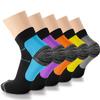 Iseasoo Copper Ankle Compression Socks - Low Cut Arch Support Socks for Men & Women, Running, Nurses, Plantar Fasciitis Socks Thank You Appreciation Gift Practical Wear (L/XL) view 1