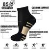 Iseasoo Copper Ankle Compression Socks - Low Cut Arch Support Socks for Men & Women, Running, Nurses, Plantar Fasciitis Socks Thank You Appreciation Gift Practical Wear (L/XL) view 4