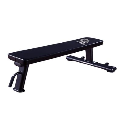 Flat Bench Bench Press Weight Bench Black Exercise Bench For Home Gym Fitness