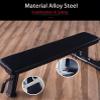 Flat Bench Bench Press Weight Bench Black Exercise Bench For Home Gym Fitness view 2