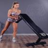 Flat Bench Bench Press Weight Bench Black Exercise Bench For Home Gym Fitness view 4