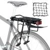 Bike Cargo Rack w/Fender & Bungee Cargo Net & Reflective Logo,Quick Release Mountain Road Bicycle Rear Racks,Universal Adjustable Bike Luggage Touring Carrier Rack,Large Capacity Bike Pannier Rack view 1