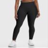 YEOREO Amplify Leggings for Women Seamless Scrunch Leggings Butt Lifting Gym High Waisted Athletic Leggings Black Marl view 4