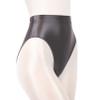 Linjinx Women's Glossy High Waist Yoga Shorts Gym Workout Rave Booty Dance Mini Hot Pants Bottoms Gray A Medium view 4