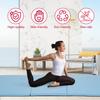 Gymnastics Mat Exercise Mat Tumbling Mats for Home Gym, Folding Portable 8x4x2 Extra Thick Crash Panel Mat with Carrying Handles for Kids Adults, Blue view 2