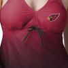 FOCO Arizona Cardinals NFL Womens Gametime Gradient Tankini Bikini Top - L view 3