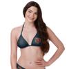 FOCO Chicago Bears NFL Womens Solid Logo Bikini Top - S view 1