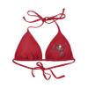 FOCO Tampa Bay Buccaneers NFL Womens Solid Logo Bikini Top - XL view 3