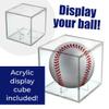 MAKEABALL Father's Day Custom Photo Baseball | Personalized Baseball with Your Pictures | #1 Dad, Worlds Best Dad, Husband, Grandpa (Happy Father's Day - Emblem Design) view 4
