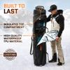 Snowboard Bag with Wheels | Store all your Snowboarding Gear | Snowboard Bag for Air Travel | Waterproof Design | Fully Adjustable fit 150cm-170cm | Rollup Design for Ultimate Portable Storage view 2