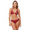 FOCO San Francisco 49ers NFL Womens Solid Wordmark Bikini Bottom - L view 4