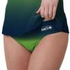 FOCO Seattle Seahawks NFL Womens Gametime Gradient Bikini Bottom - M view 4
