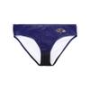 FOCO Baltimore Ravens NFL Womens Gametime Gradient Bikini Bottom view 3