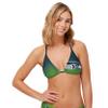 FOCO Seattle Seahawks NFL Womens Gradient Big Logo Bikini Top - XXL view 1