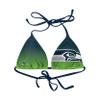 FOCO Seattle Seahawks NFL Womens Gradient Big Logo Bikini Top - XXL view 3