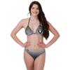 FOCO Las Vegas Raiders NFL Womens Gradient Big Logo Bikini Top - XXL view 4