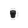 BESPORTBLE Trampoline Leg Caps, 8 Pcs Mini Trampoline Replacement Parts Trampoline Feet Caps Mini Trampoline Rubber Leg Caps for Small Trampoline Prevent Shaking Jump Bed Leg Caps, 40x25mm view 2