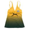 FOCO Women's NFL Team Logo Ladies Bathing Swim Wear Suit, Gametime Gradient-Tankini Top, Small view 3
