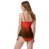 FOCO Women's NFL Team Logo Ladies Bathing Swim Wear Suit, Gametime Gradient-Tankini Top, Large view 4