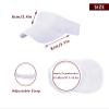2 Pieces of White Sun Visor Hats Adjustable Sport Visors Cap Visors for Women and Men (One Size) view 2