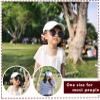 2 Pieces of White Sun Visor Hats Adjustable Sport Visors Cap Visors for Women and Men (One Size) view 4