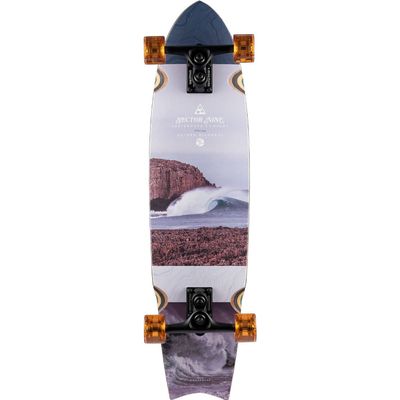 Sector 9 Unagi Rips Longboard Complete Sz 34.5 x 8.75in Assorted