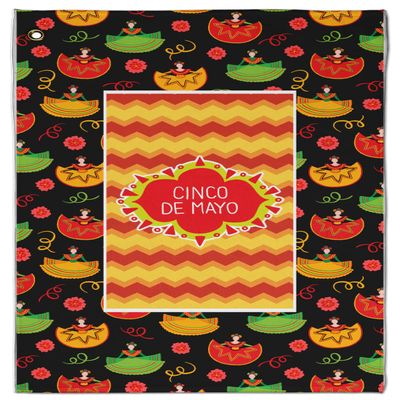 YouCustomizeIt Cinco De Mayo Golf Towel - Poly-Cotton Blend - Large