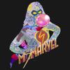 Marvel Ms Figure Girls Short Sleeve Tee Shirt, Black, X-Small view 2