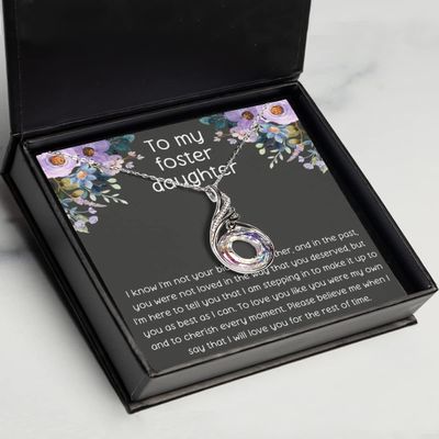 Rising Phoenix Necklace Foster Daughter Necklace, Foster Daughter Gift, Adoptive Daughter Gift, Gift for Foster Daughter, Turtle Necklace, Sterling