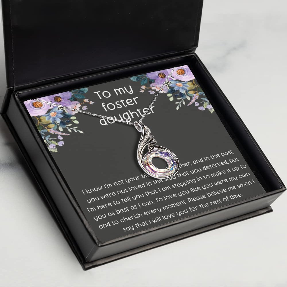 Rising Phoenix Necklace Foster Daughter Necklace, Foster Daughter Gift, Adoptive Daughter Gift, Gift for Foster Daughter, Turtle Necklace, Sterling
