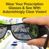 BattleVision Wrap Arounds HD Polarized Sunglasses, AS-SEEN-ON-TV, Fits Over Your Prescription Eyeglasses and Reading, See Clearer, Anti-Glare, Protects Your Eyes by Blocking Blue & UV Rays, Unisex view 4