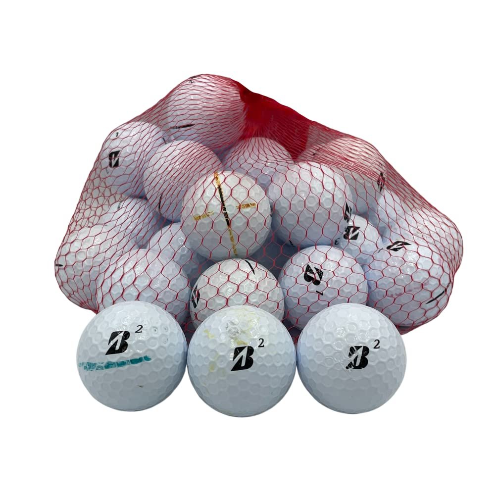 Golf Ball Planet E12 Used Golf Balls 4A/Near Mint (24 Pack, White)