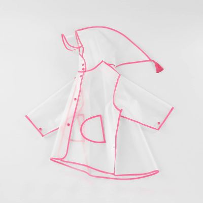 XJHKG Raincoat Cute Baby Outdoor Waterproof Rain Coat Children Impermeable Poncho Boy Girl Rain Jacket Gift (Color : A-01, Size : Small)