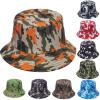 Unisex Sun Hats Fashion Camo Beach Bucket Hat for Men Women Summer Outdoor Fishing Boonie Cap Breathable Packable view 3
