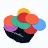 Eco Walker 6inch Non-Skid Flat Cone Spot Markers for Sports Speed Agility Training (Without Hole) view 1
