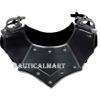 Nautical-Mart Medieval Mina Armour Set Larp Armor Cosplay Costume - Cuirass, Pauldron, Gorget,Tasset (Cuirass Armor, Black) view 3